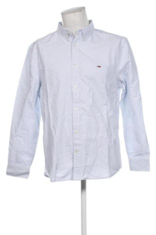 Herrenhemd Tommy Jeans, Größe XXL, Farbe Blau, Preis € 41,99