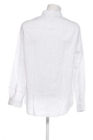Мъжка риза Tommy Jeans, Размер XL, Цвят Бял, Цена 70,55 €
