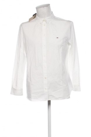 Ανδρικό πουκάμισο Tommy Jeans, Μέγεθος XL, Χρώμα Λευκό, Τιμή 64,99 €
