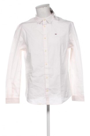 Herrenhemd Tommy Jeans, Größe XL, Farbe Weiß, Preis € 31,99