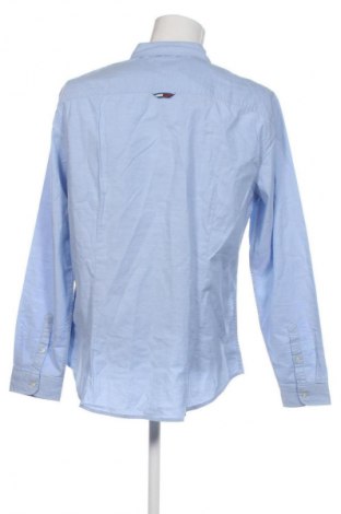 Cămașă de bărbați Tommy Jeans, Mărime XXL, Culoare Albastru, Preț 244,99 Lei