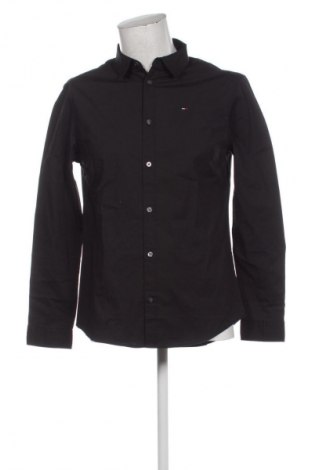 Cămașă de bărbați Tommy Jeans, Mărime L, Culoare Negru, Preț 371,99 Lei