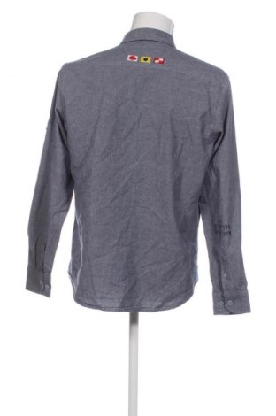 Herrenhemd Unbranded, Größe L, Farbe Grau, Preis € 15,74