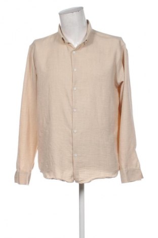 Ανδρικό πουκάμισο Unbranded, Μέγεθος XL, Χρώμα  Μπέζ, Τιμή 14,77 €