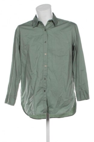 Herrenhemd Uniqlo, Größe M, Farbe Grün, Preis € 9,99