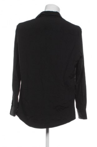 Мъжка риза Zara, Размер XL, Цвят Черен, Цена 23,99 лв.