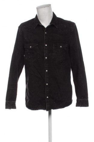 Herrenhemd Zara, Größe L, Farbe Schwarz, Preis 16,99 €