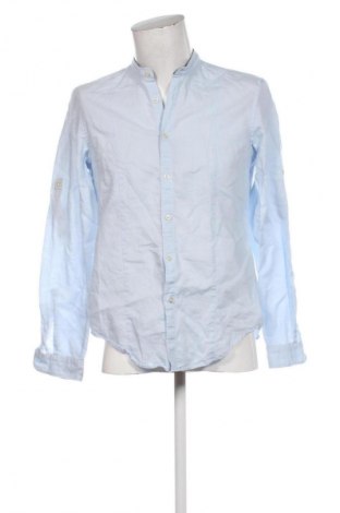 Cămașă de bărbați Zara, Mărime M, Culoare Albastru, Preț 89,47 Lei