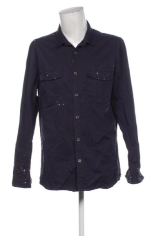 Ανδρικό πουκάμισο Zara, Μέγεθος XL, Χρώμα Μπλέ, Τιμή 17,30 €