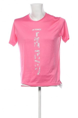 Herren T-Shirt Adidas, Größe M, Farbe Rosa, Preis € 19,54