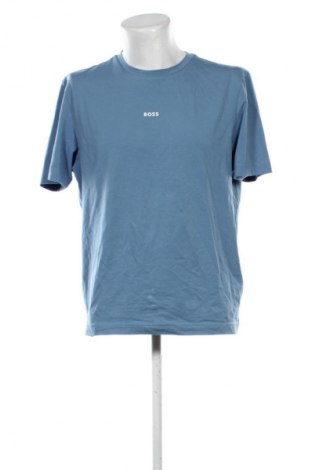 Мъжка тениска BOSS, Размер L, Цвят Син, Цена 117,99 лв.