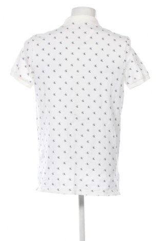 Męski T-shirt Calvin Klein Jeans, Rozmiar XL, Kolor Biały, Cena 110,07 zł
