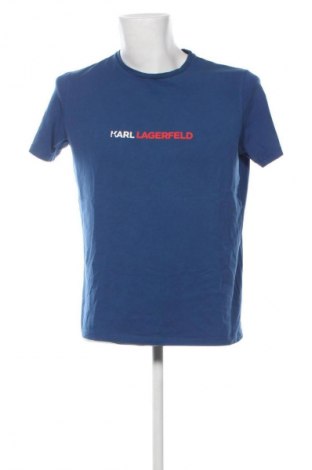Ανδρικό t-shirt Karl Lagerfeld, Μέγεθος L, Χρώμα Μπλέ, Τιμή 31,71 €