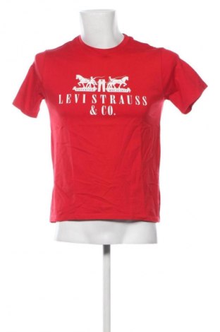 Męski T-shirt Levi's, Rozmiar S, Kolor Czerwony, Cena 62,11 zł