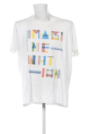 Pánske tričko  Napapijri, Veľkosť XXL, Farba Biela, Cena  20,97 €
