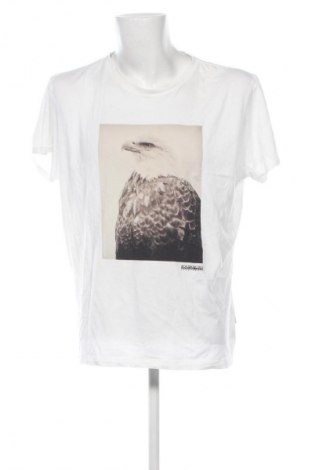 Pánske tričko  Napapijri, Veľkosť 3XL, Farba Biela, Cena  20,97 €