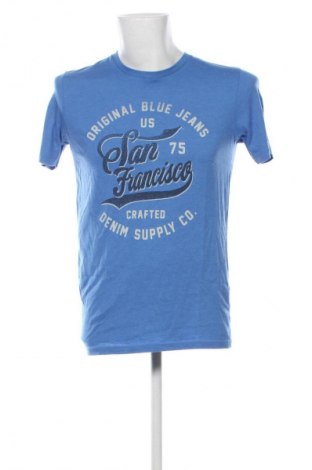 Pánské tričko  Produkt by Jack & Jones, Velikost M, Barva Modrá, Cena  173,00 Kč