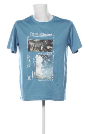 Herren T-Shirt SHEIN, Größe M, Farbe Blau, Preis € 9,72
