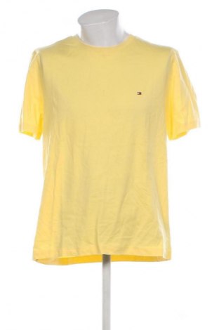 Tricou de bărbați Tommy Hilfiger, Mărime XL, Culoare Galben, Preț 215,99 Lei