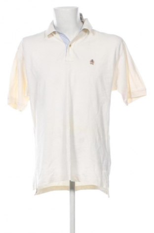 Męski T-shirt Tommy Hilfiger, Rozmiar L, Kolor ecru, Cena 156,32 zł