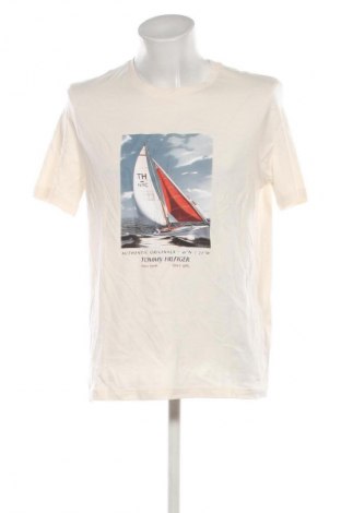 Herren T-Shirt Tommy Hilfiger, Größe L, Farbe Ecru, Preis € 54,99