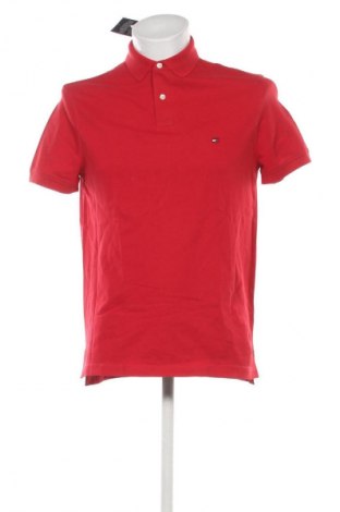 Мъжка тениска Tommy Hilfiger, Размер M, Цвят Червен, Цена 127,99 лв.