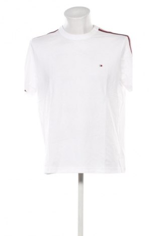 Мъжка тениска Tommy Hilfiger, Размер M, Цвят Бял, Цена 17,38 €