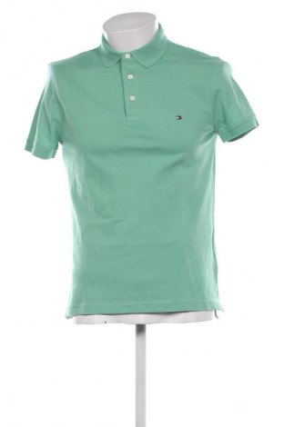Мъжка тениска Tommy Hilfiger, Размер M, Цвят Зелен, Цена 49,59 €