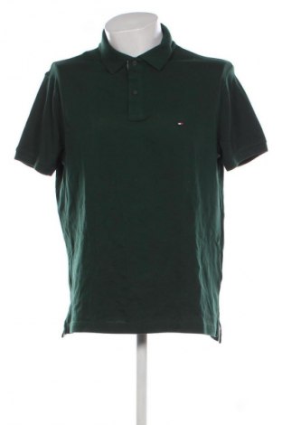 Męski T-shirt Tommy Hilfiger, Rozmiar XL, Kolor Zielony, Cena 324,99 zł