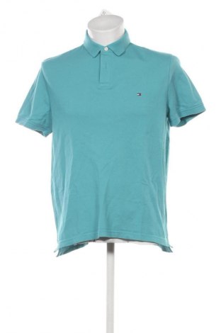 Męski T-shirt Tommy Hilfiger, Rozmiar XL, Kolor Zielony, Cena 289,99 zł