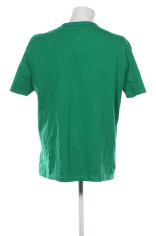 Férfi póló Tommy Jeans, Méret L, Szín Zöld, Ár 14 059 Ft