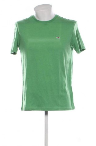 Мъжка тениска Tommy Jeans, Размер XL, Цвят Зелен, Цена 48,99 лв.