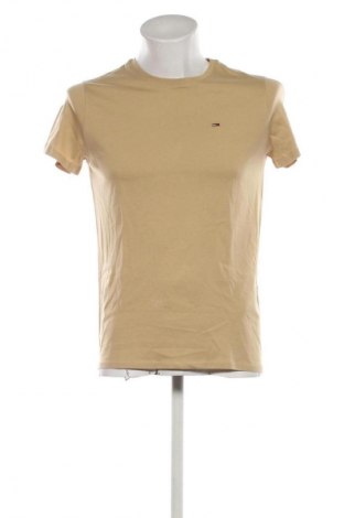 Ανδρικό t-shirt Tommy Jeans, Μέγεθος S, Χρώμα  Μπέζ, Τιμή 31,99 €