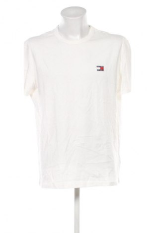 Tricou de bărbați Tommy Jeans, Mărime XXL, Culoare Alb, Preț 259,99 Lei