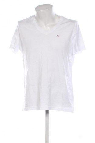 Мъжка тениска Tommy Jeans, Размер L, Цвят Бял, Цена 20,45 €