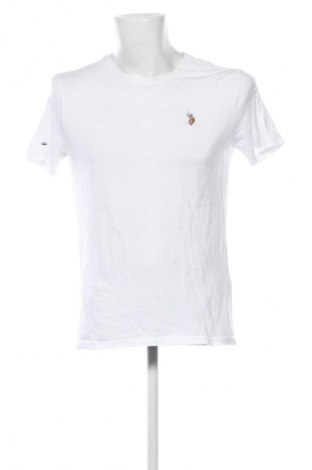 Męski T-shirt U.S. Polo Assn., Rozmiar M, Kolor Biały, Cena 62,07 zł