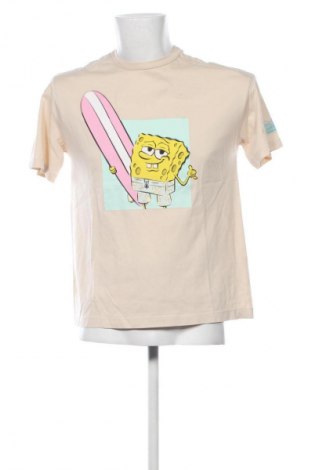 Мъжка тениска Unbranded, Размер L, Цвят Бежов, Цена 19,04 лв.