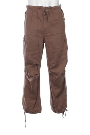 Blugi de bărbați Bershka, Mărime L, Culoare Maro, Preț 163,16 Lei