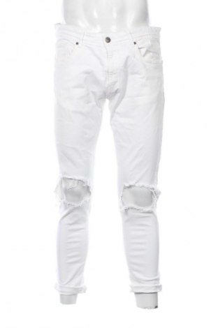 Blugi de bărbați Zara, Mărime L, Culoare Alb, Preț 115,00 Lei