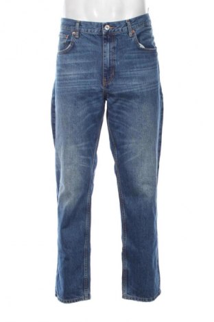 Męskie jeansy Zara, Rozmiar L, Kolor Niebieski, Cena 62,07 zł