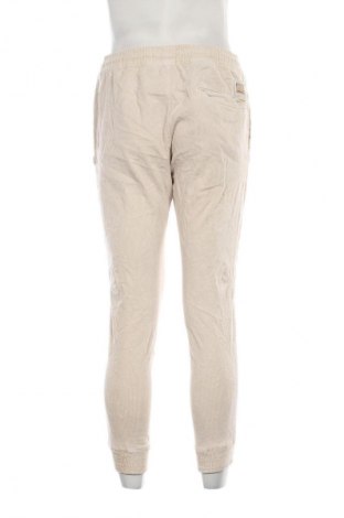 Pantaloni raiați de bărbați Zara, Mărime M, Culoare Bej, Preț 48,99 Lei