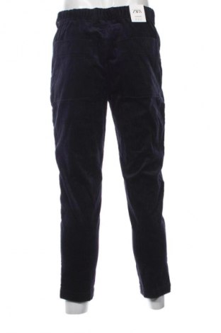 Herren Cordhose Zara, Größe M, Farbe Blau, Preis 31,68 €