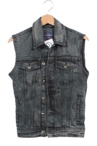 Herrenweste Topman, Größe XS, Farbe Grau, Preis 13,99 €