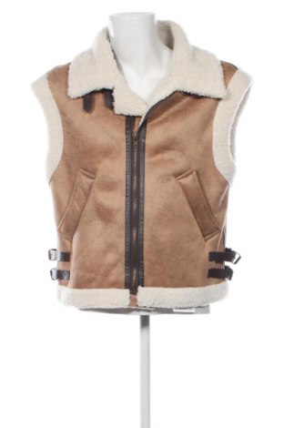 Ανδρικό γιλέκο Unbranded, Μέγεθος S, Χρώμα Καφέ, Τιμή 15,00 €