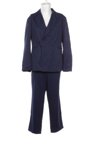 Męski garnitur Manfinity, Rozmiar L, Kolor Niebieski, Cena 314,91 zł