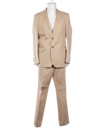 Herrenanzug Unbranded, Größe L, Farbe Beige, Preis € 59,87