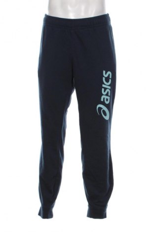Męskie spodnie ASICS, Rozmiar L, Kolor Niebieski, Cena 123,99 zł