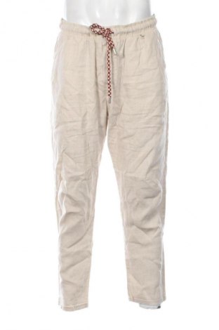 Ανδρικό παντελόνι Gianni Lupo, Μέγεθος L, Χρώμα  Μπέζ, Τιμή 24,49 €