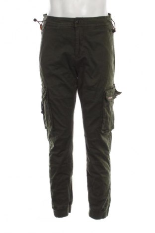 Pantaloni de bărbați Superdry, Mărime M, Culoare Verde, Preț 128,99 Lei