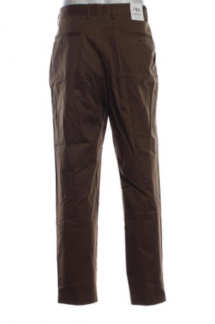 Pantaloni de bărbați Zara, Mărime L, Culoare Maro, Preț 202,63 Lei